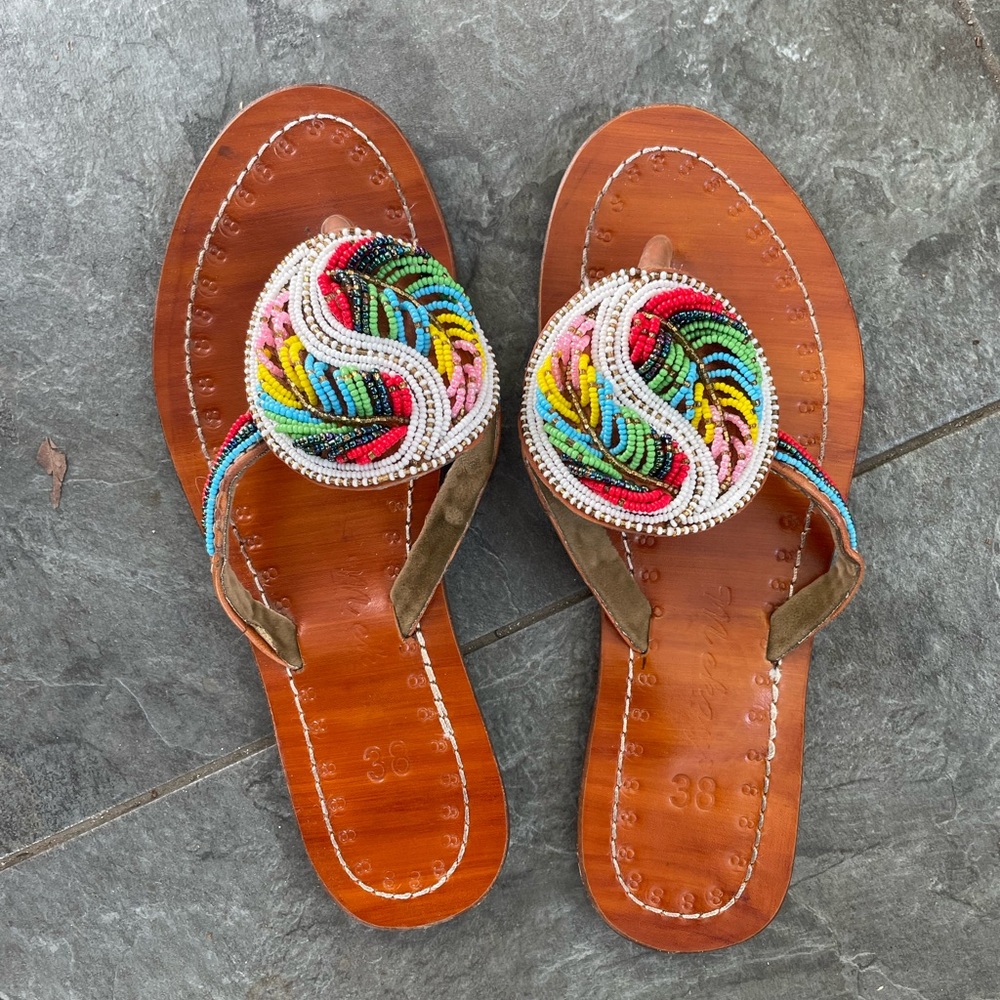 African handmade sandals